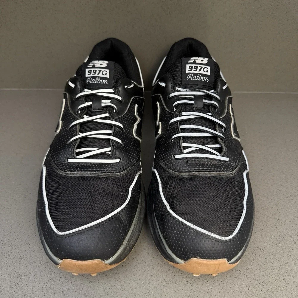 New Balance Malbon x 997G Size 11 Golf Shoes Black NBG997GBK Men's